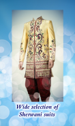 Men Sherwani Montage Maker screenshot 1