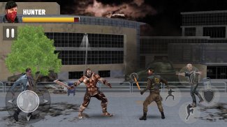 ZOMBIE HUNTER: Fighting Games screenshot 1