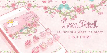 (FREE) Love Petal 2 In 1 Theme screenshot 6