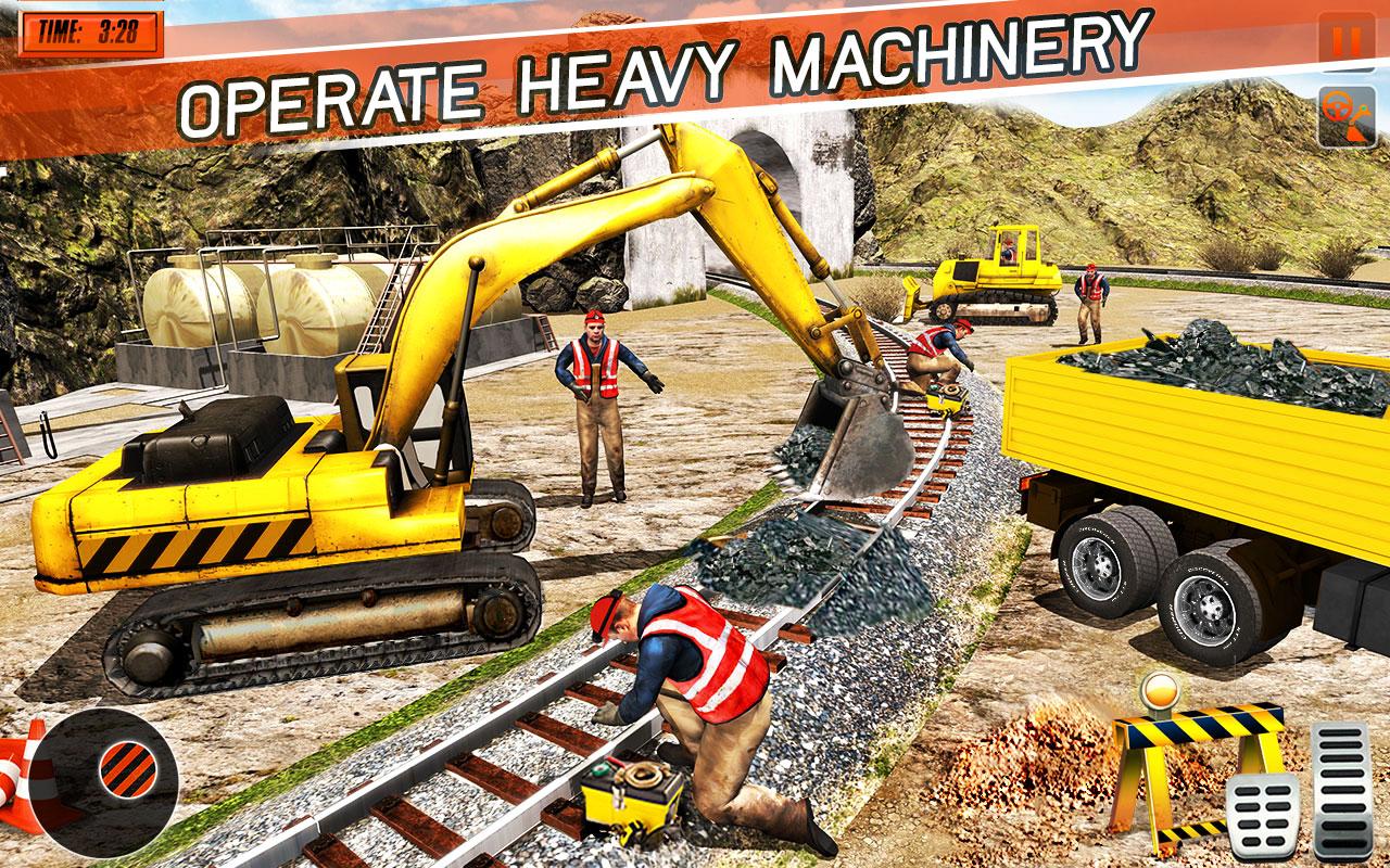 Heavy Machines Train Track Construction Simulator - Загрузить APK для  Android | Aptoide