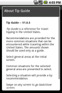 Tip Guide screenshot 2