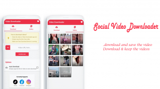 Social Video Downloader - Tik Tok Facebook Insta screenshot 2