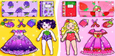 Paper Dolls Diary DIY Dress Up