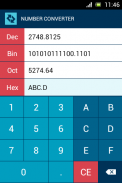 Dec Bin Oct Hex converter screenshot 0