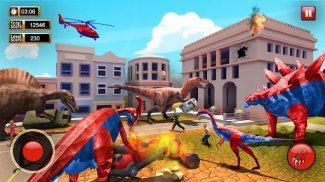 Dinosaure Jeux Ville Carnage screenshot 0