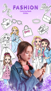 Fashion Coloring Book Glitter screenshot 9