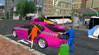 City Taxi Games-Taxi Car Games screenshot 0