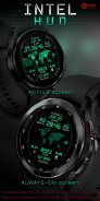 INTEL HUD animated watch face screenshot 2