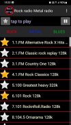 Rock rádio Metal rádio screenshot 2