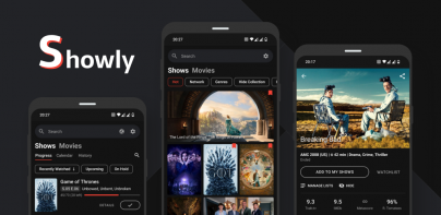 Showly: Track Shows & Movies