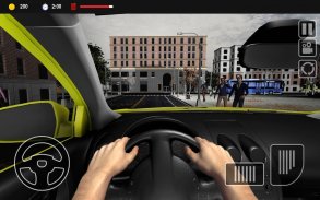 Crazy City Taxi driving simulator 2020: Taxi Games screenshot 0