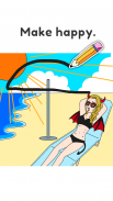 Draw Happy Devil : Puzzle Game screenshot 0
