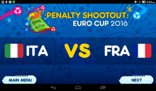 Penalty Shootout EURO football screenshot 2