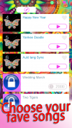 Pink Butterfly Piano Tiles screenshot 3