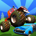 Baby Monster Truck Hot Racing Icon