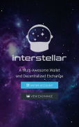 Interstellar - Stellar Lumens XLM Wallet and SDEX screenshot 0