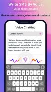 Write SMS By Voice - Voice Text Messages screenshot 4