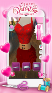 لعبة عيد الحب اللباس screenshot 2