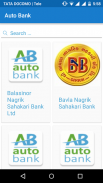 Autobank mobile app screenshot 1