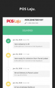 Tracking: POS Laju, Skynet, J&T, Shopee Express screenshot 1