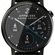 ⌚ Watch Face - Ksana Sweep for Android Wear OS screenshot 9