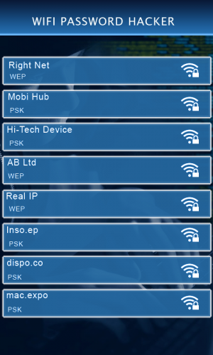 WiFi Password Hacker(Prank) screenshot 2
