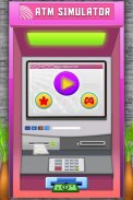 الظاهري ATM محاكي البنك الصراف لعبة مجانية للأطفال screenshot 7