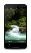 Water Fall HD Wallpaper Live screenshot 0