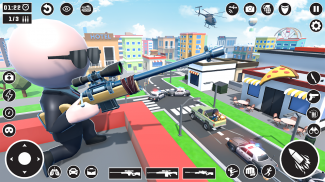 Permainan Stickman-Sniper Game screenshot 4