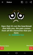 Heart Touching Status - Broken Quotes Best Lines screenshot 1