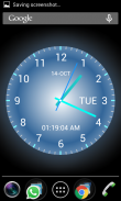 Adi AnalogClock Live Wallpaper screenshot 4