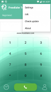 FreeDialer Plus screenshot 1