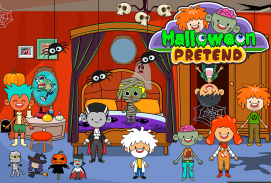 My Pretend Halloween - Trick or Treat Friends FREE screenshot 4