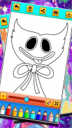 Huggy Coloring Wuggy Playtime screenshot 3