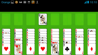 Solitario Clásico juego carta screenshot 1