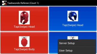 TKD Scoring Wi-Fi Server screenshot 2