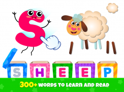 Bini Reading Games for Kids: Alphabet for Toddlers screenshot 1