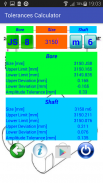 Tolerances Calculator screenshot 0