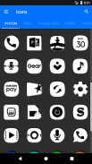 White and Black Icon Pack ✨Free✨ screenshot 7