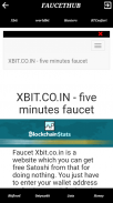 Free Bitcoin Faucets screenshot 1