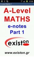 A-Level Mathematics (Part 1) screenshot 0