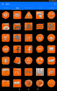 Bright Orange Icon Pack ✨Free✨ screenshot 22