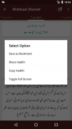 Mishkaat Shareef - Arabic with Urdu Translation screenshot 4