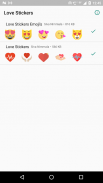 Love Stickers screenshot 1