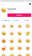 Novos adesivos Big Emoji - WAStickerApps Emojis 3D screenshot 2