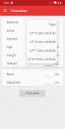 Body Fat Calculator screenshot 5