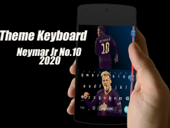 Neymar Jr No.10 Keyboard Theme 2020 screenshot 0