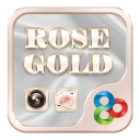 Rose GoldX GO Launcher Theme