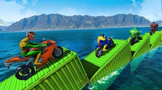 मेगा रैंप मोटो बाइक स्टंट: बाइक रेसिंग गेम्स screenshot 1