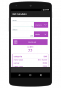 BMI CALCULATOR PLUS screenshot 1